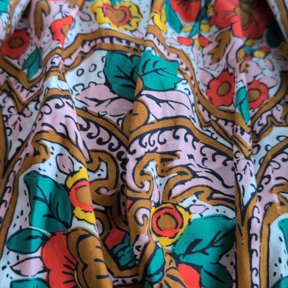 NWOT La DoubleJ Big Skirt - Corte White Rust - Picture 6 of 6